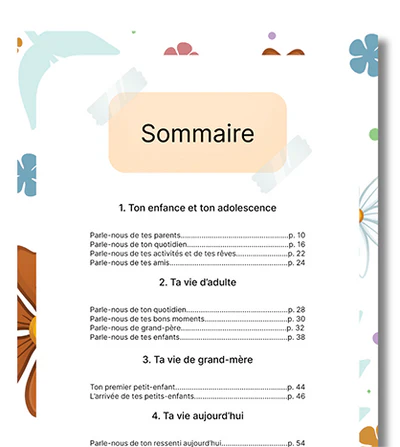 Une vie entière à raconter